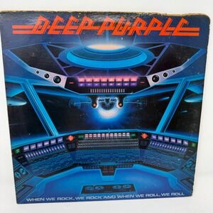Deep Purple When We Rock We Rock And When We Roll We Roll Vinyl Record Album LP